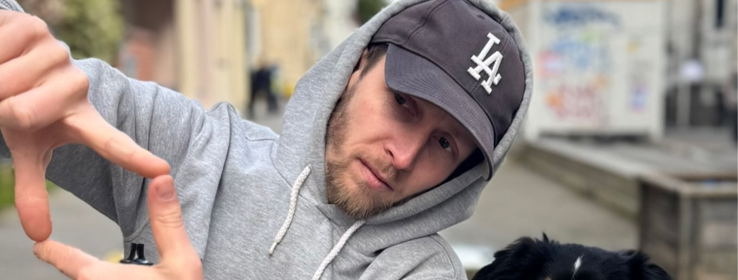 Kévin Robin en rodage