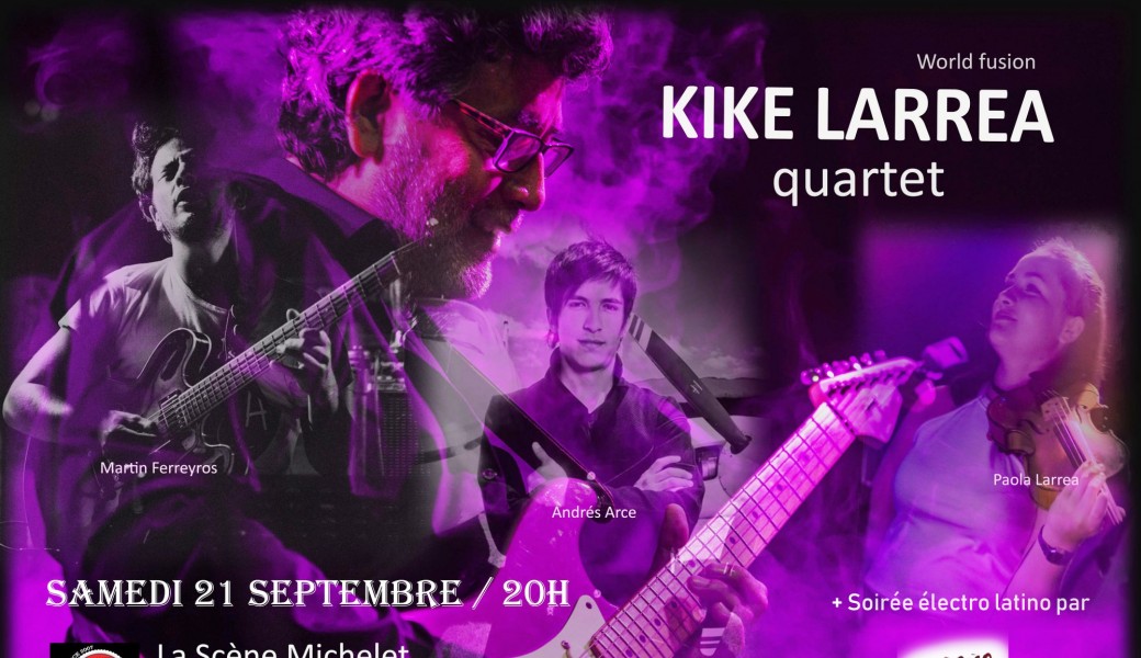 Kike Larrea quartet en concert