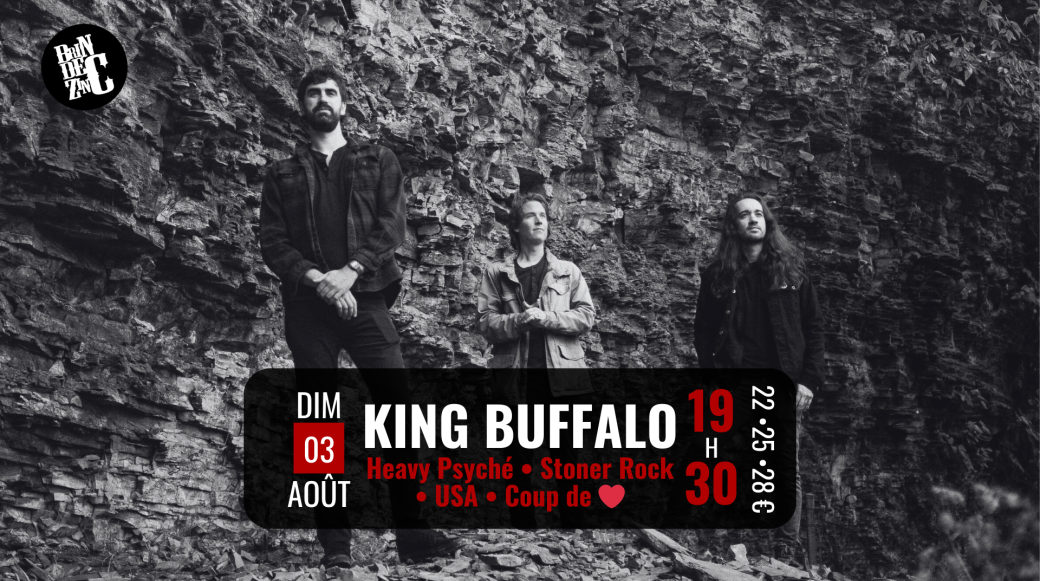 King Buffalo  (Heavy Psyché • Stoner Rock • USA • Coup de ❤️)