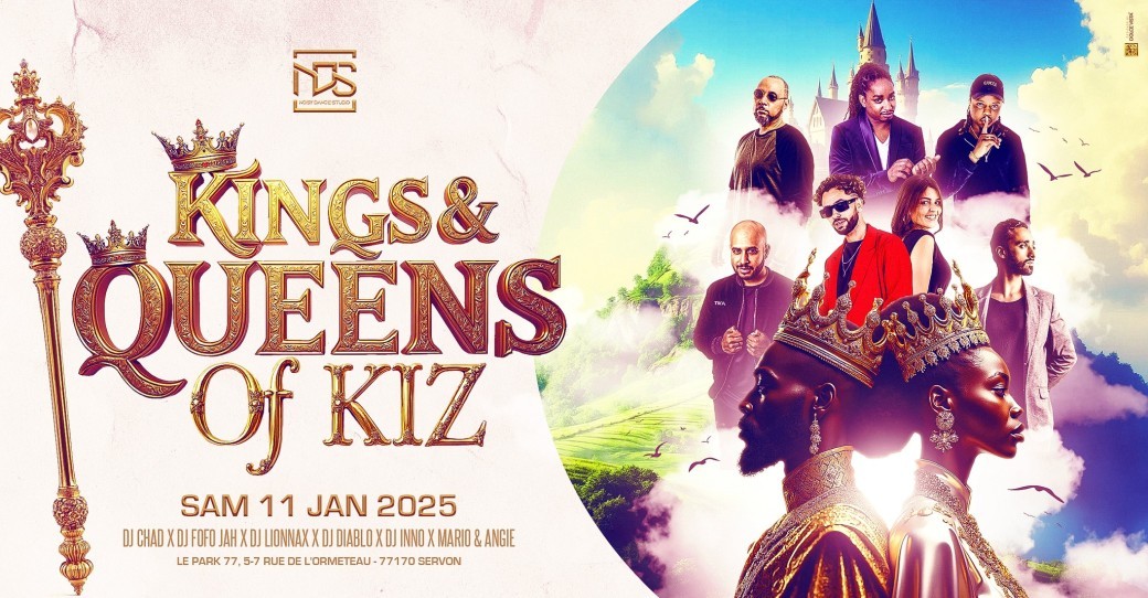 King & Queen Of Kiz - Park Servon (77) - 2 Salles 100% Kizomba