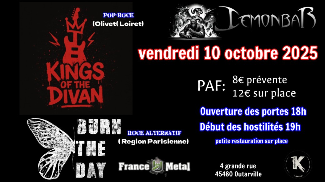  Kings Of The Divan & Burn The Day