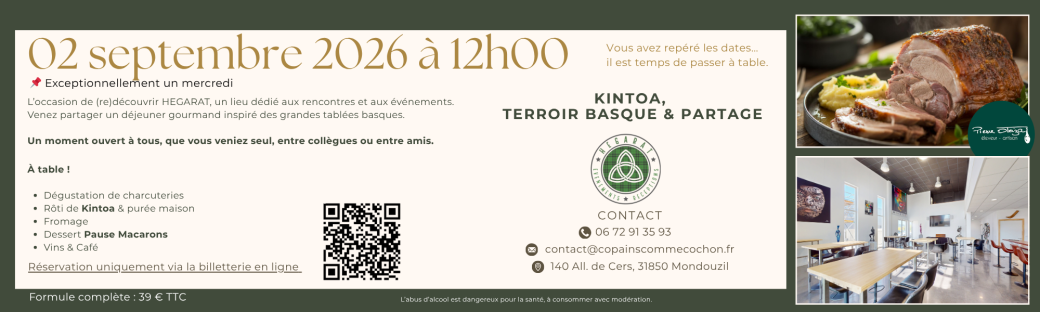 KINTOA,  TERROIR BASQUE & PARTAGE