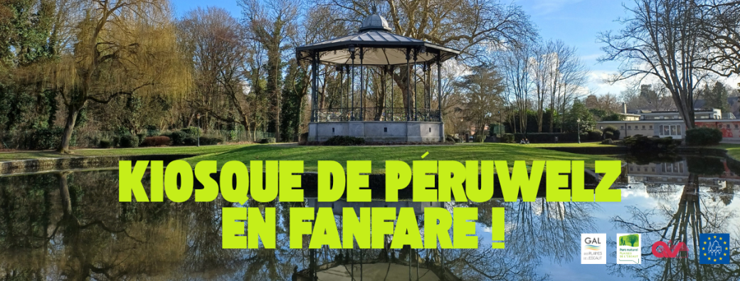 Kiosque de Péruwelz en fanfare - Réservation visite guidée