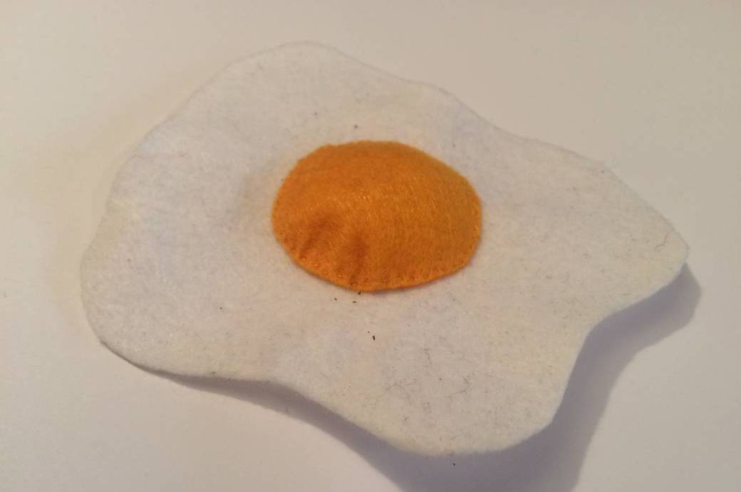Kit feutrine - Oeuf au plat