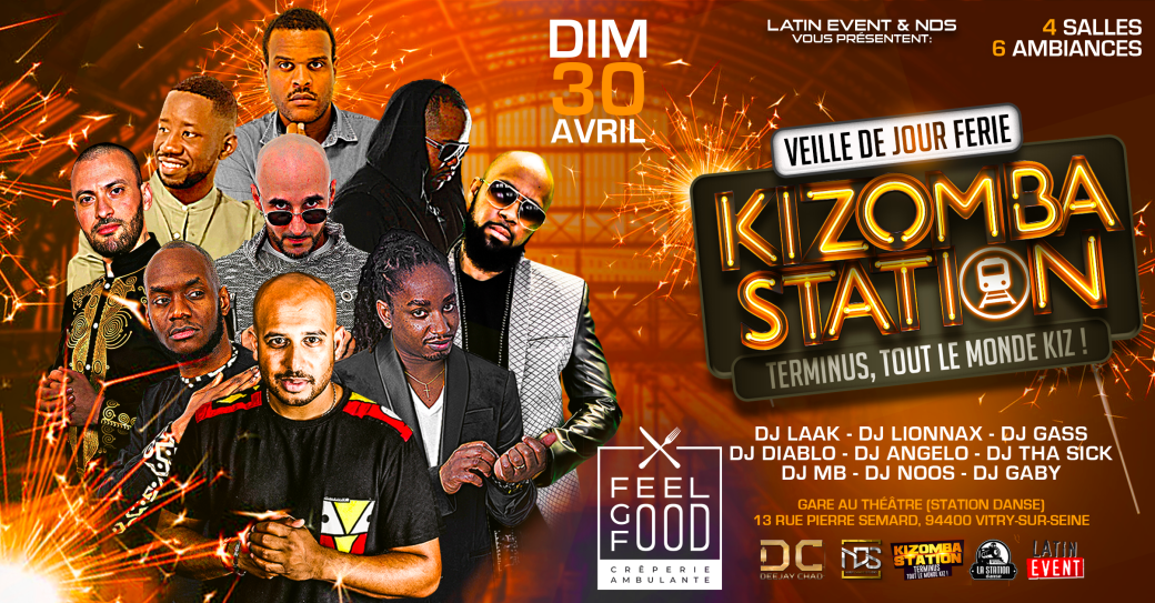 Kizomba Station - Dimanche 30 Avril - Veille Ferie