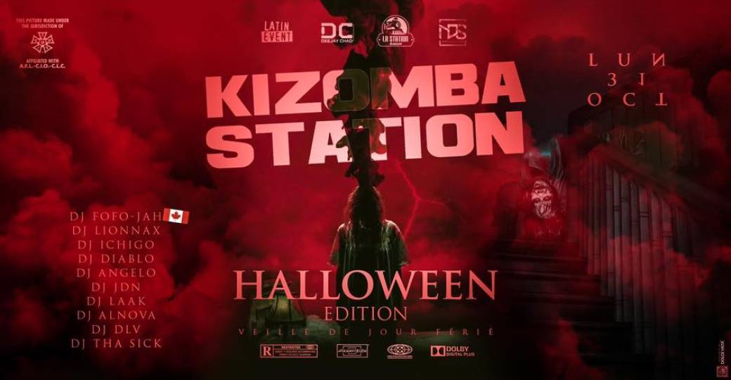 Kizomba Station - Lundi 31 Octobre (veille ferie)