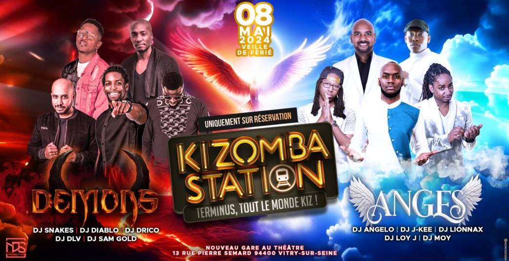 Kizomba Station - Mercredi 8 Mai