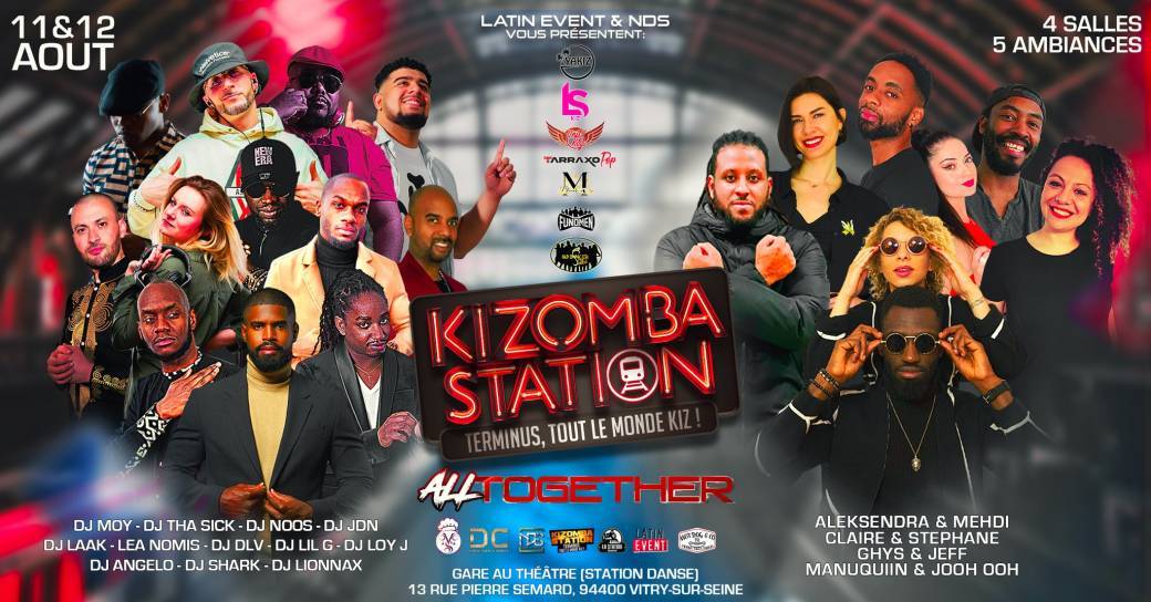 Kizomba Station - Weekend All Together - 11&12 Aout 2023