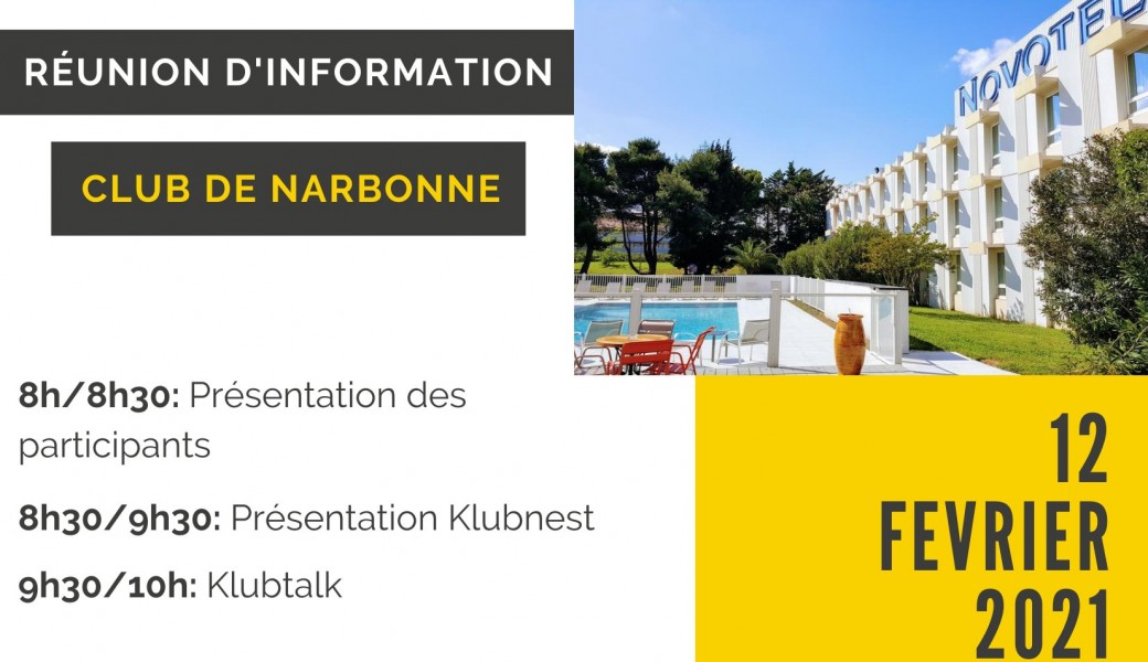 Klubnest Réunion d'information #2