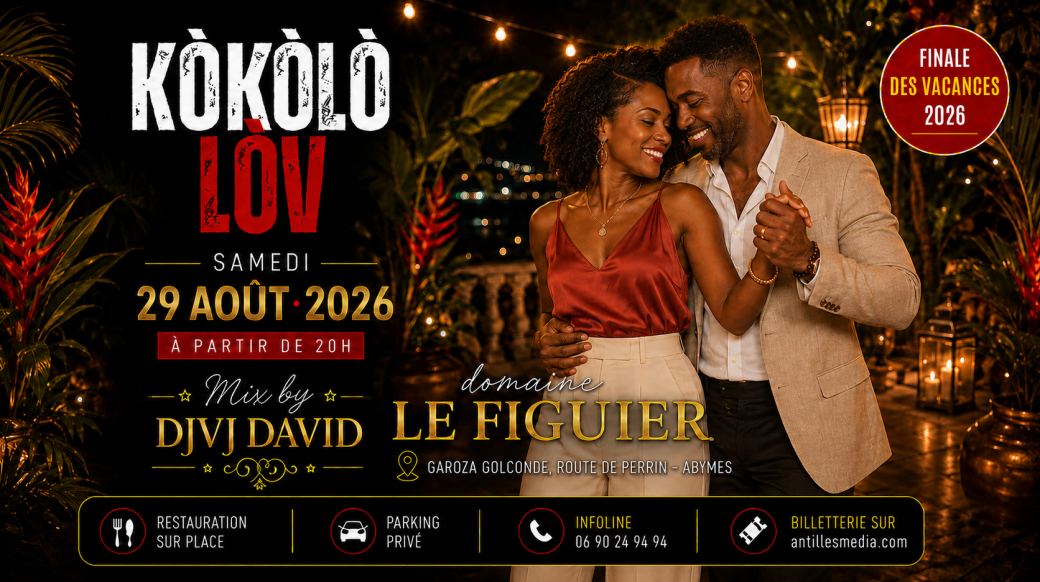 Kòkòlò Lòv  - 29 août 2026 