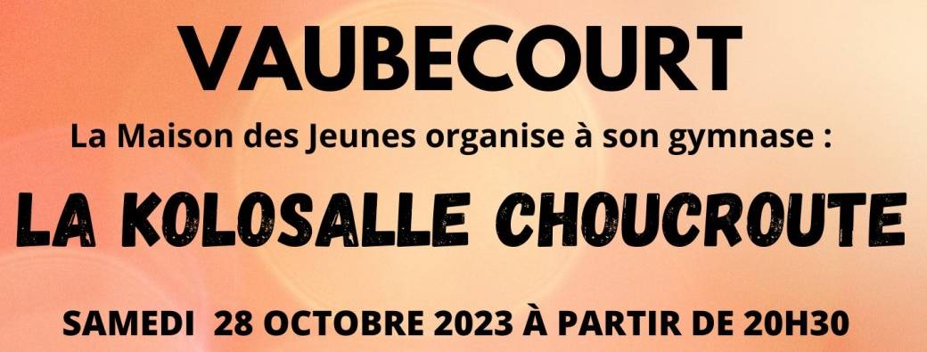 Kolossale Choucroute