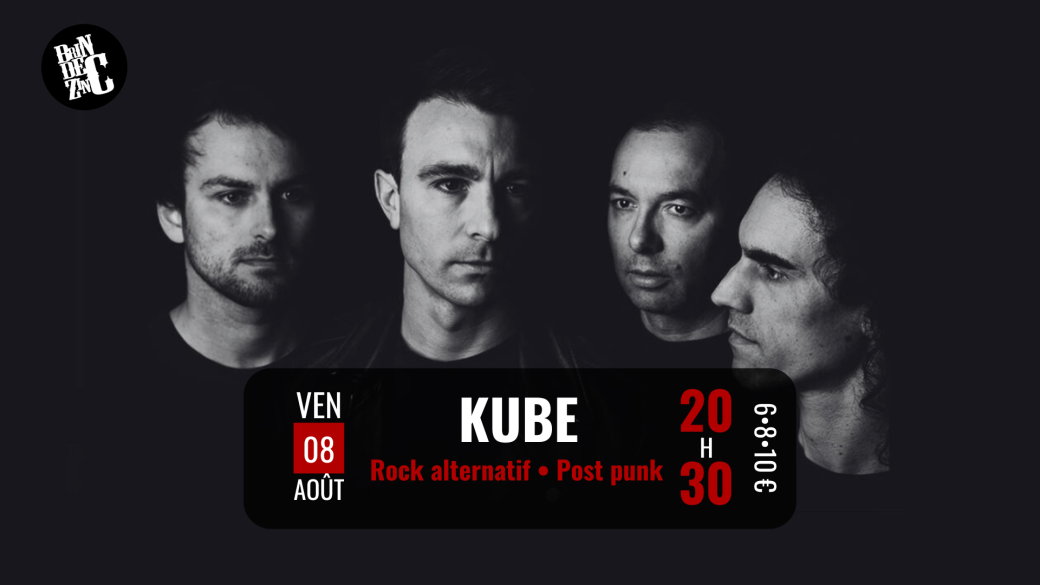 KUBE (Rock alternatif • Post punk) KUBE (Rock alternatif • Post punk)