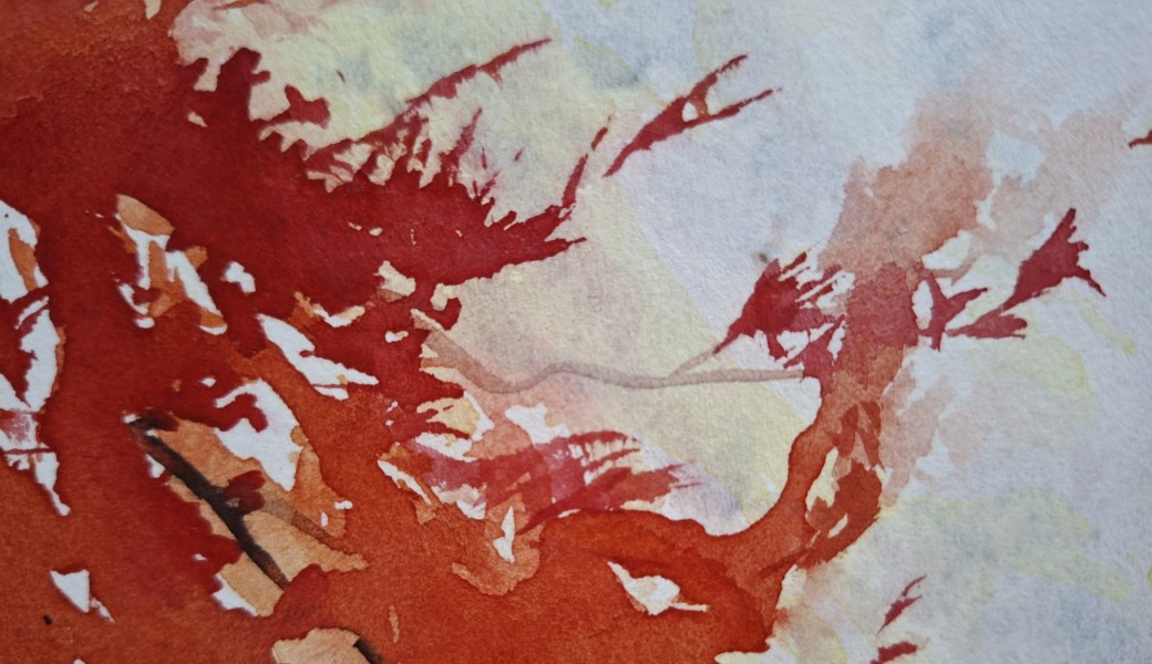 KY WORK Aquarelle sur papier minéral Mercredi 31 mars 2027