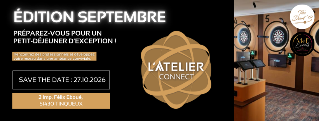 L’Atelier Connect — Édition OCTOBRE 2026