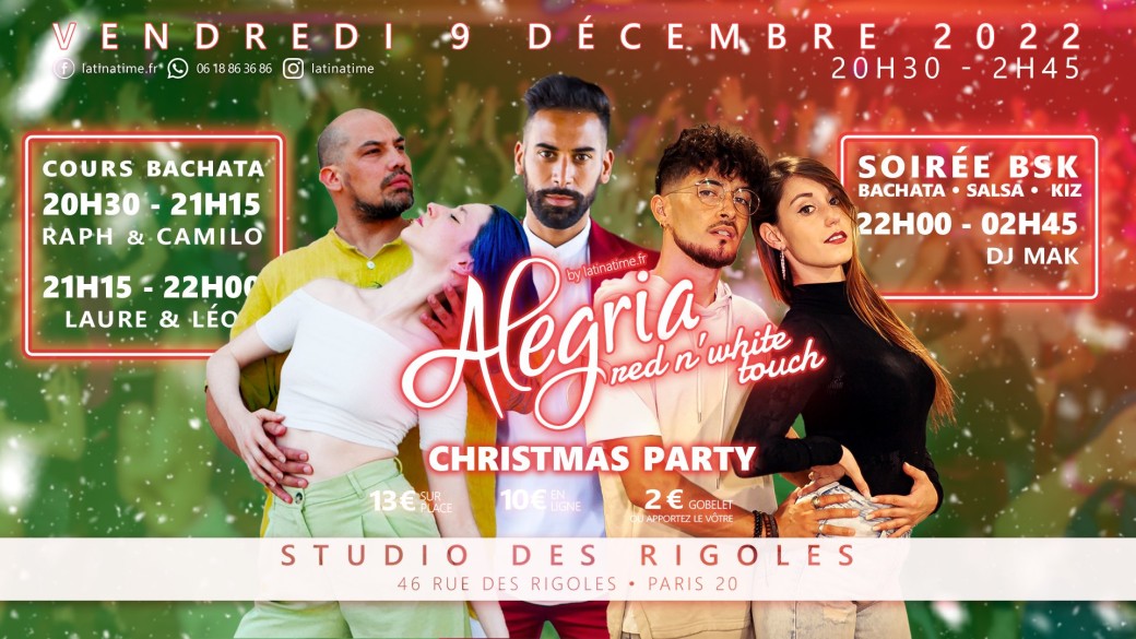 La Alegria BSK Red n-White Touch - Raph et Camilo - Laure et Léo - Dj Mak