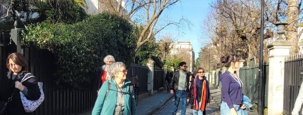 The 17th arr. walk