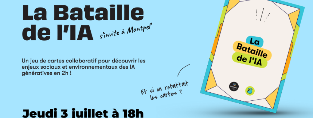 La Bataille de l'IA ... s'invite à Montpel'