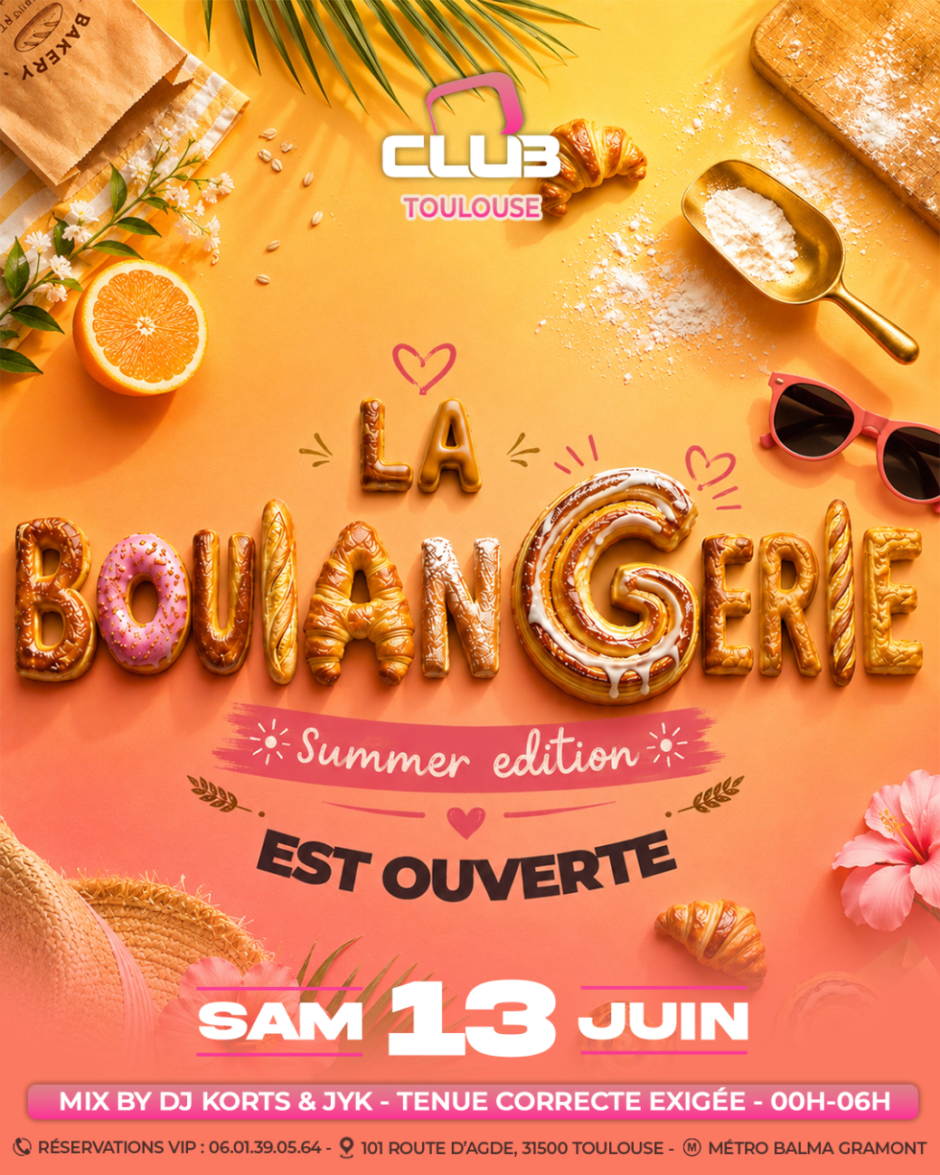 LA BOULANGERIE - BILLETTERIE (FREE PASS 00H-01H)