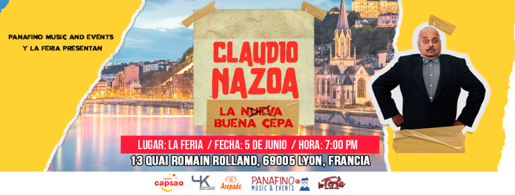 La Buena Cepa : Claudio Nazoa en Lyon ! 