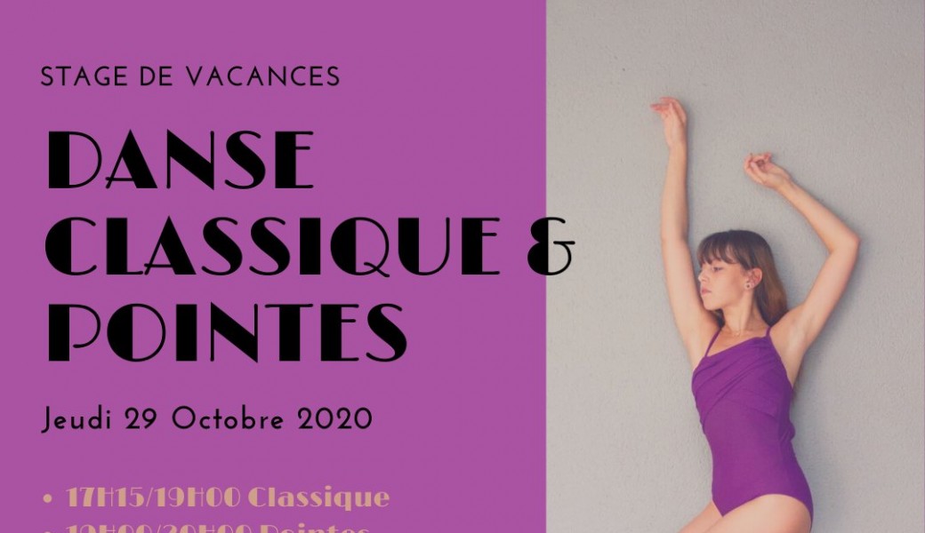 LA CHRYSALIDE - Stage Toussaint - COURS POINTES