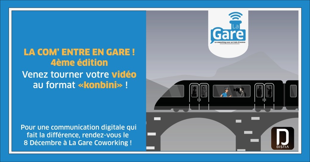 La com' rentre en gare : venez tourner votre vidéo pro !  (4ème édition)