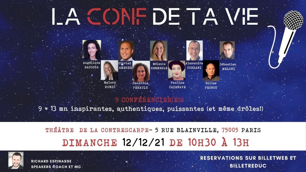 Tickets : La Conf de Ta Vie - Billetweb