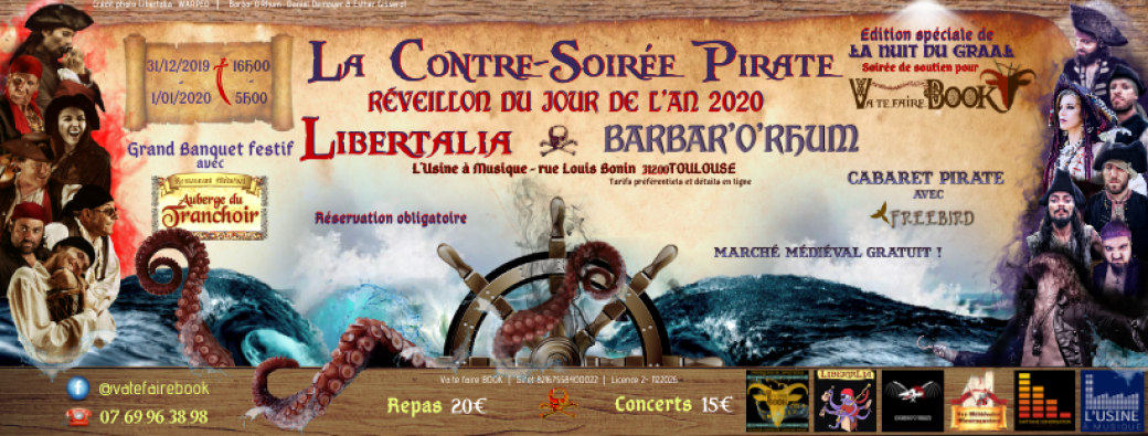 La Contre-Soirée Pirate du jour de l'An