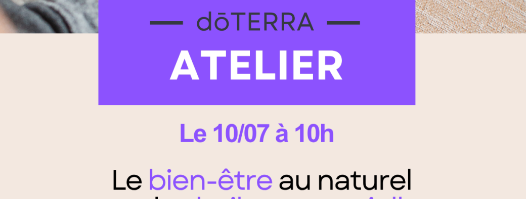 LA Cotinière Atelier découverte des huiles essentielles