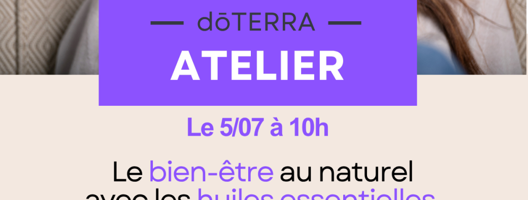 Poitiers Atelier découverte des huiles essentielles