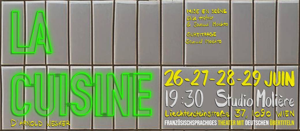 LA CUISINE d'Arnold Wesker