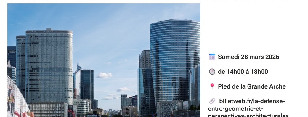 La Défense entre géométrie et perspectives architecturales