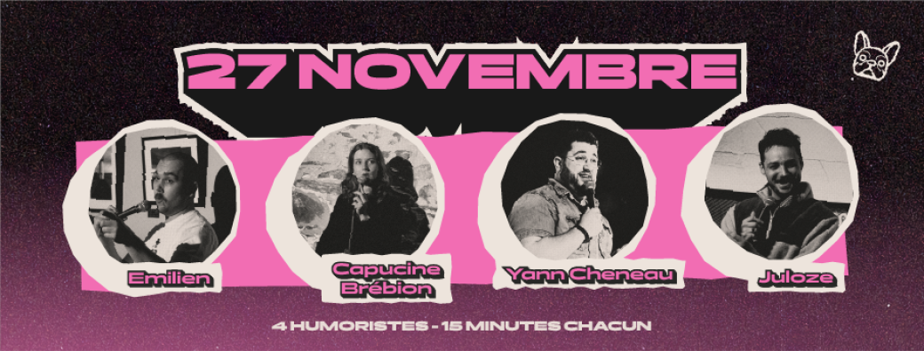 La Fabrique Comedy Club | 27 Nov