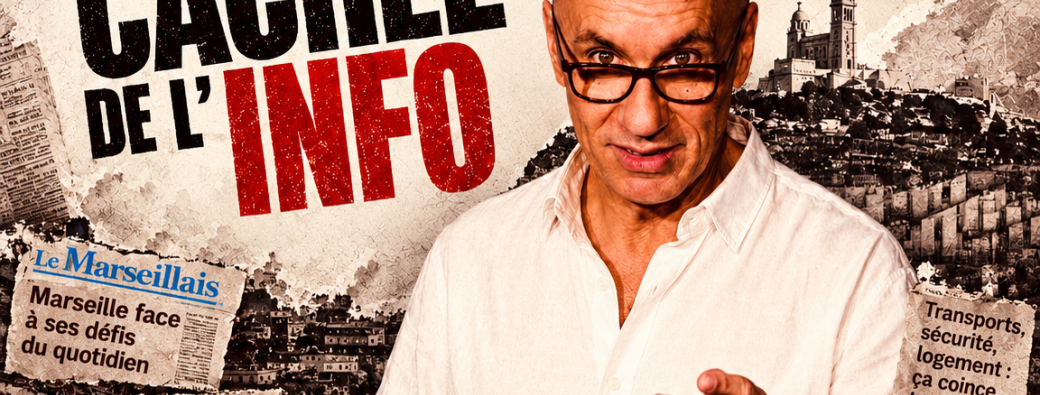 « La farce cachée de l’info » spectacle de Jean-Jacques Fiorito