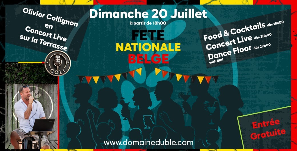 La fête Nationale Belge I Concert LIVE de COLI