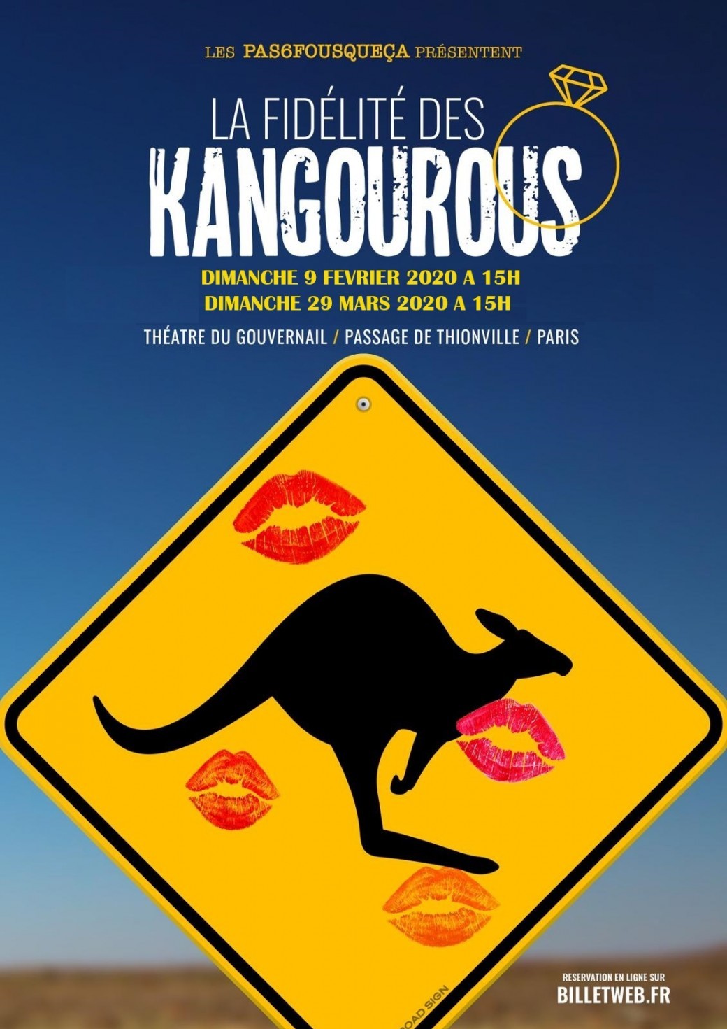La fidélité des kangourous