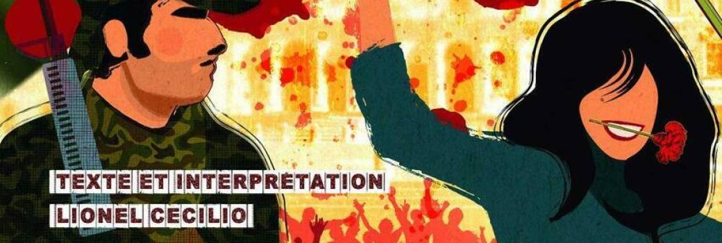 "La fleur au fusil" Lionel Cécilio