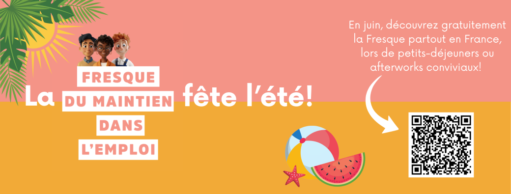 La Fresque du maintien dans l'emploi fête l'été... puis la rentrée!