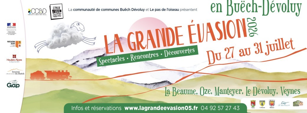 La Grande Evasion en Buëch-Dévoluy 2026