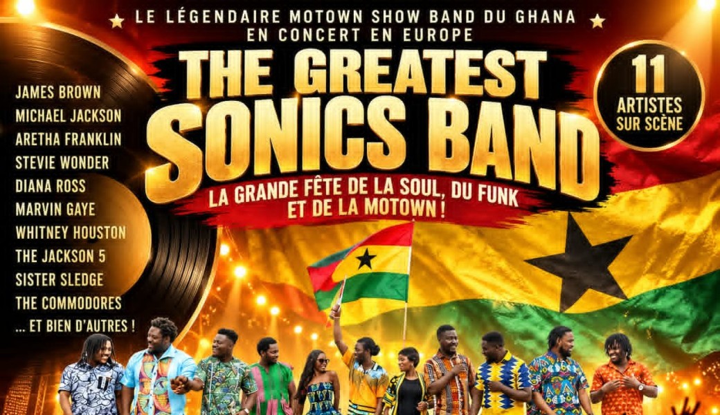 La grande fête de la Soul du Funk et de la Motown by The Greatest Sonics Band