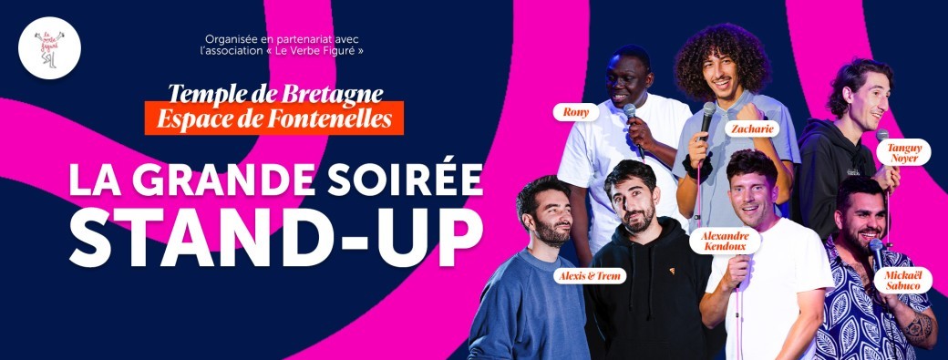 La Grande Soirée Stand-Up - Temple de Bretagne