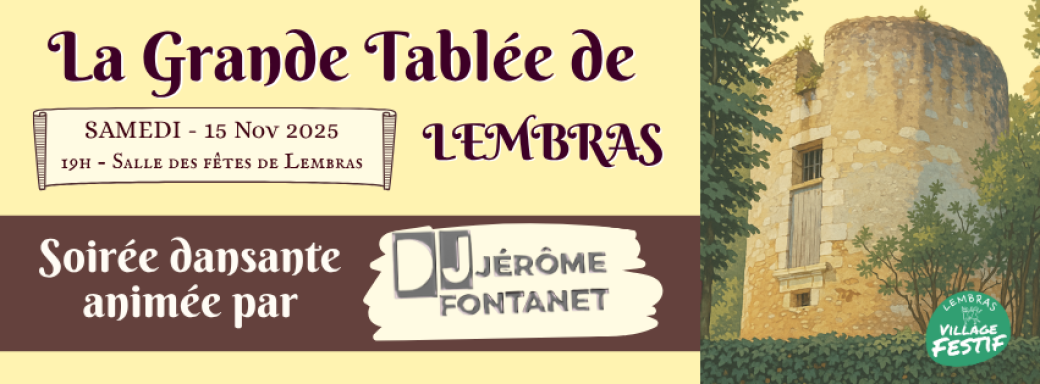 La grande tablée de Lembras