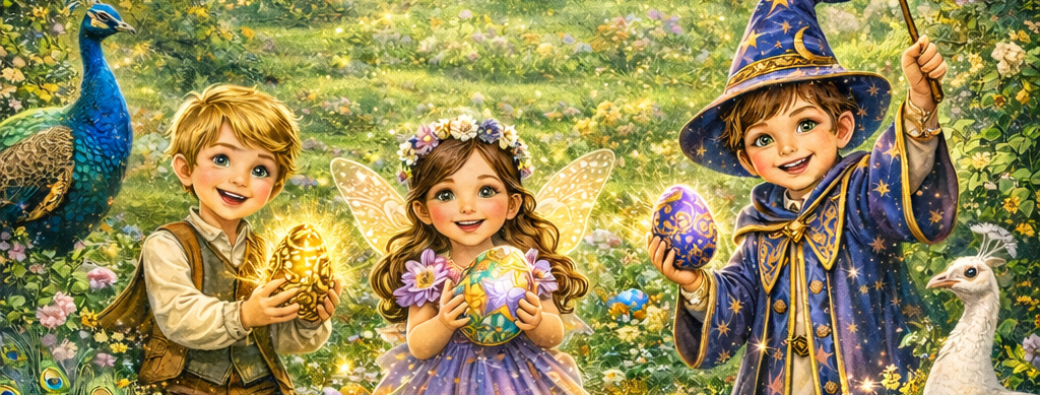 The Magical Egg Hunt at Château de Fayolle