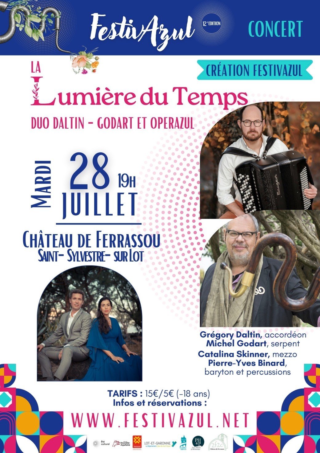 "La lumière du temps" - Création Festiv’Azul 2026