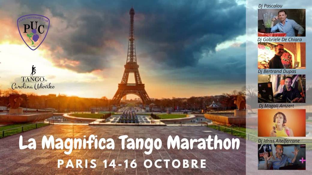 La Magnifica Tango Marathon Paris Octobre 2022