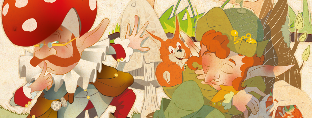 La maison des korriganed dans la forêt de Toulfoën