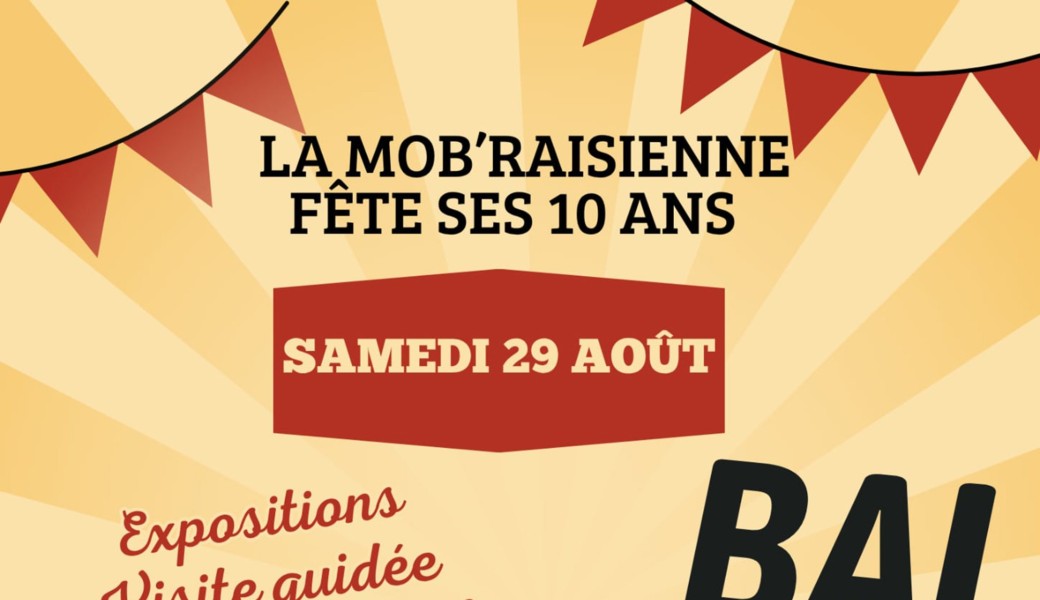 Bal avec Alkatrad dans le cadre "La Mob'raisienne fête ses 10 ans !"