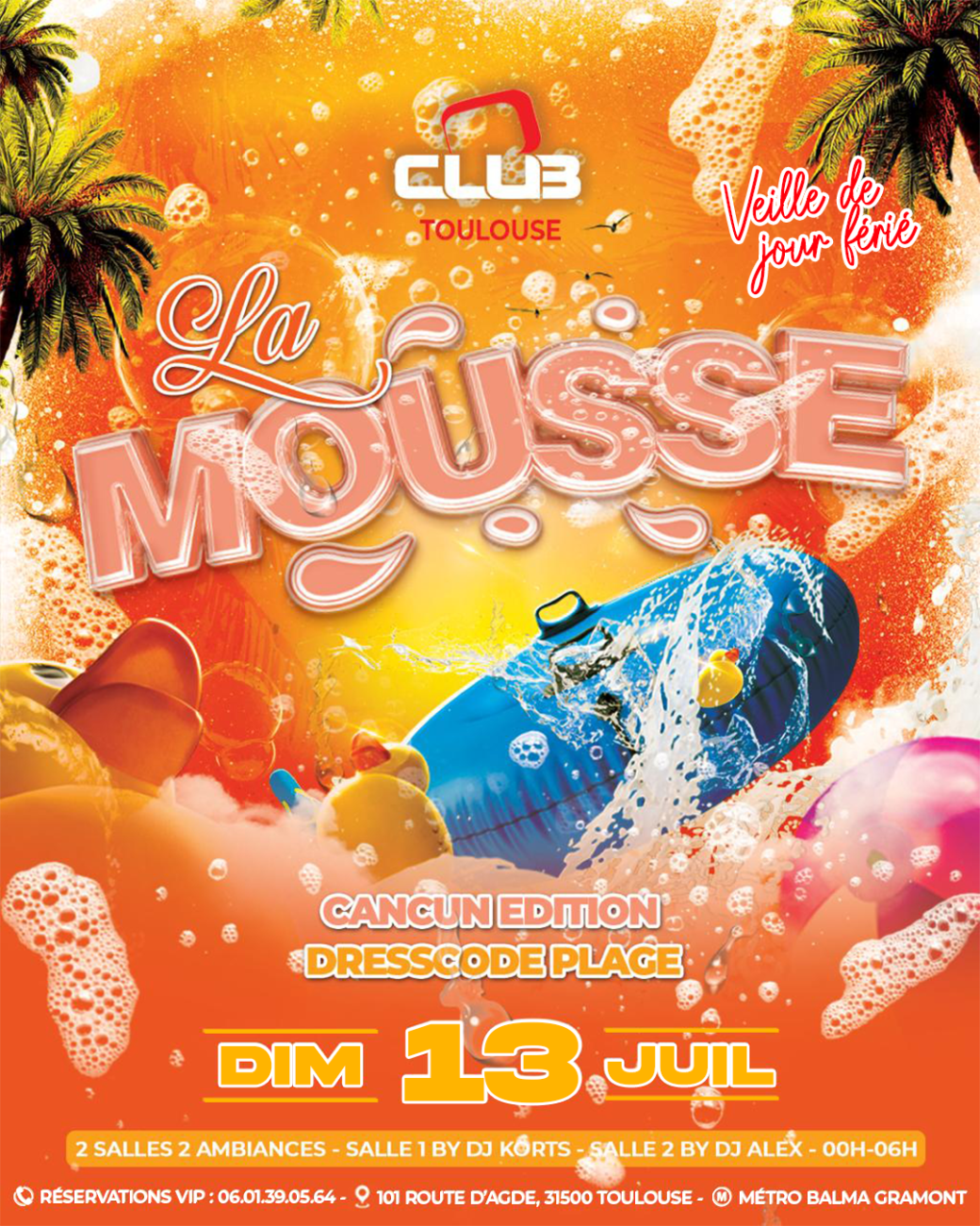 La Mousse - Free Pass 00H-01H 