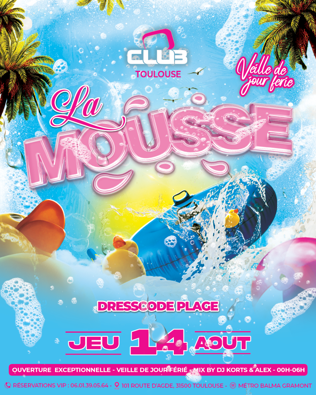 LA MOUSSE - Free Pass 00H-01H 