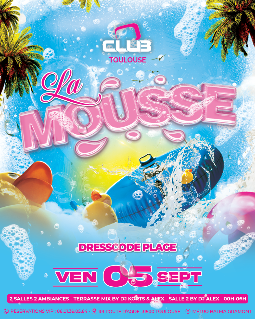 LA MOUSSE - Free Pass 00H-01H 