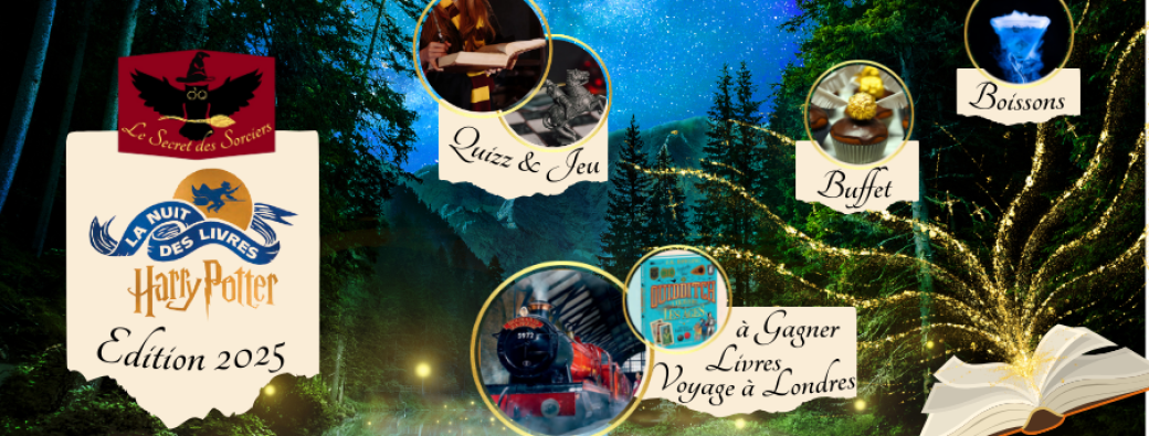 LA NUIT DES LIVRES HARRY POTTER 2025